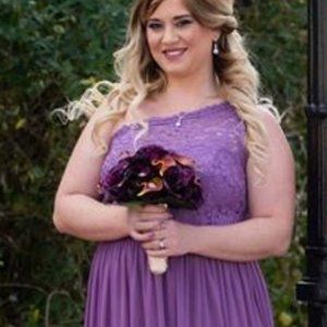 David's Bridal Bridesmaid Dress